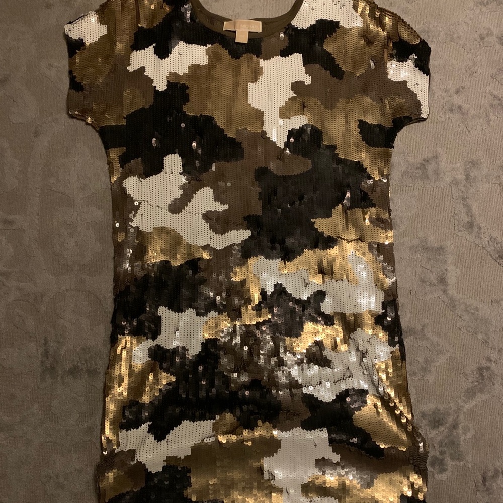 Micheal Kors Army Sequence Dress